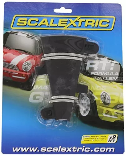 Scalextric Radius 1 Curve 22.5° x 2