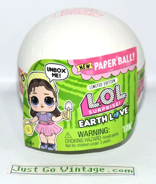 LOL Surprise Earth Love Earthy BB Doll with 7 Surprises, Earth Day Doll,  Accessories, Limited Edition Doll, Collectible Doll, Paper Packaging 