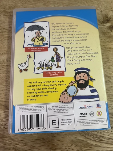 100 Favourite Nursery Rhymes And Songs Dvd 2004 0 99 Picclick Uk 100 Favourite Nursery Rhymes And Songs Dvd 2004 0 99 Picclick Uk