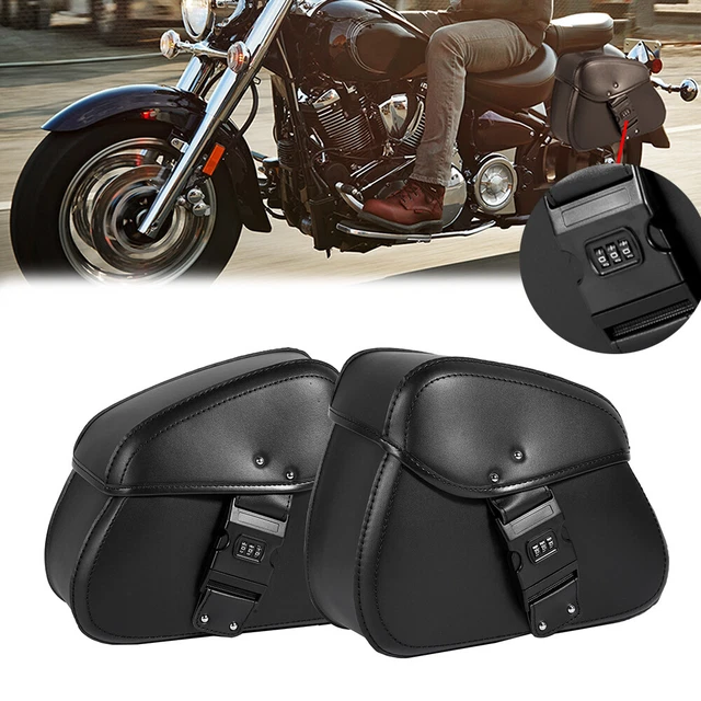 SADDLE BAGS SADDLEBAG Luggage For Kawasaki Vulcan VN 500 800 900 1500