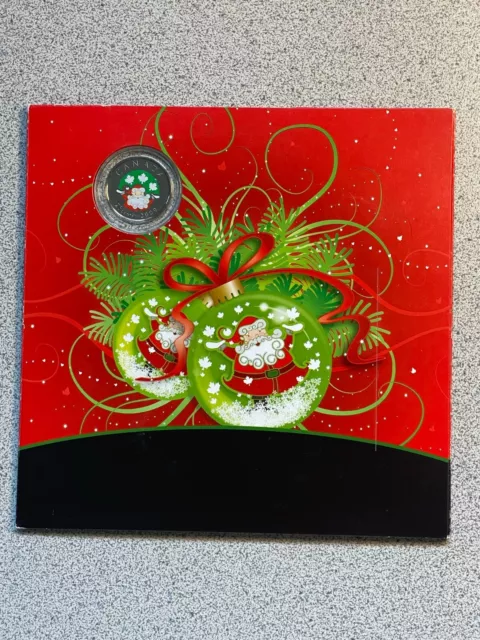 2009 Holiday Gift set - colored 25 cent - Season Greeting - coin set