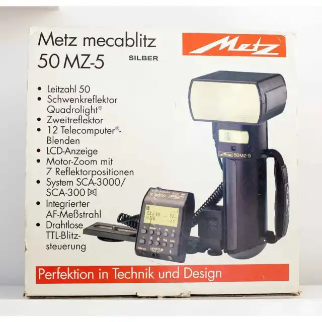 Metz Mecablitz 50 MZ-5 Silver