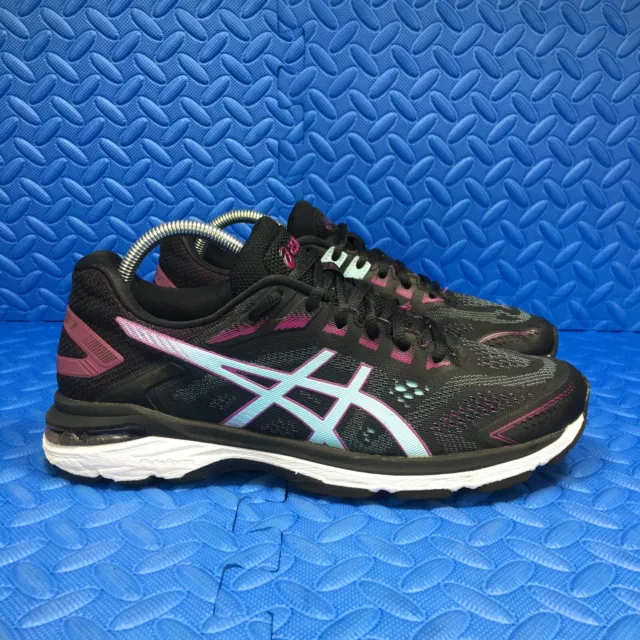 Asics GT-2000 7 Womens Shoes Size 11 Black Running Walking Athletic Sneakers