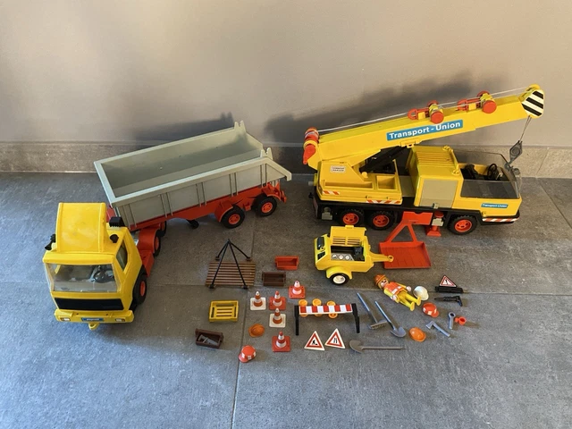 Playmobil Moteur PLAYMOBIL (Q3181) CHANTIER Roues Pneu Dur