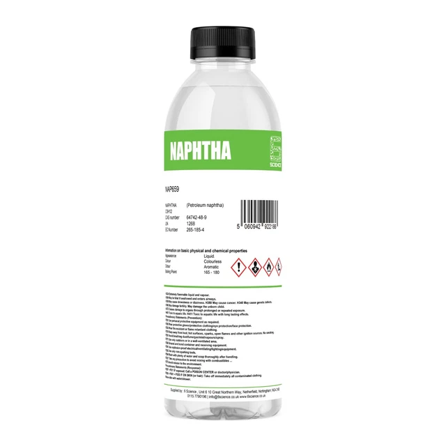 NAPHTHA HYDROTREATED LIGHT Solvent Laundry Soap Cleaning Fluid 1LTR