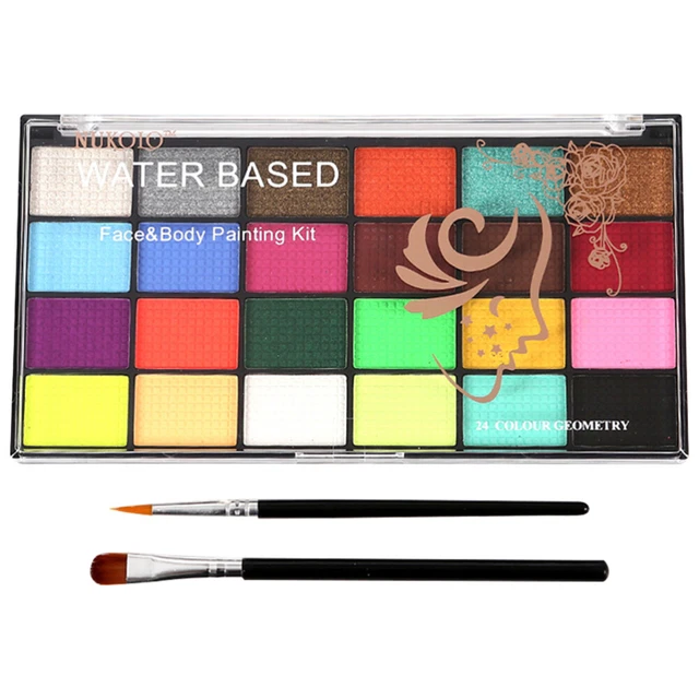 1 set vernice cosmetica viso vernice trucco viso