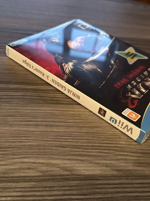 NINJA GAIDEN 3 Razor's Edge Rare Limited Edition Nintendo Wii U 2012 ...