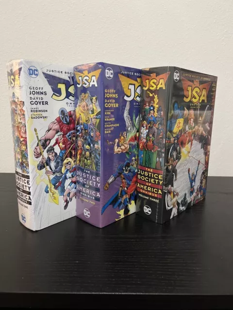 JSA Omnibus Vol. 1, 2 & 3 Hardcover by Geoff Johns