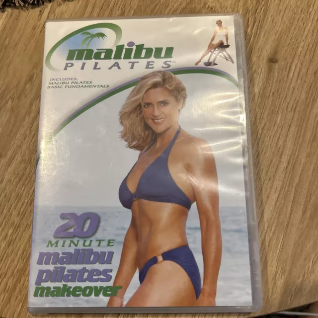 Malibu Pilates And 20 MinMakeover Carroll Krieff REG All VGC BookletFree Postage