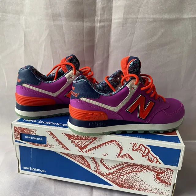 New Balance 574 Classic  Voltage Violet Womens Casual Sneakers WL574ILB