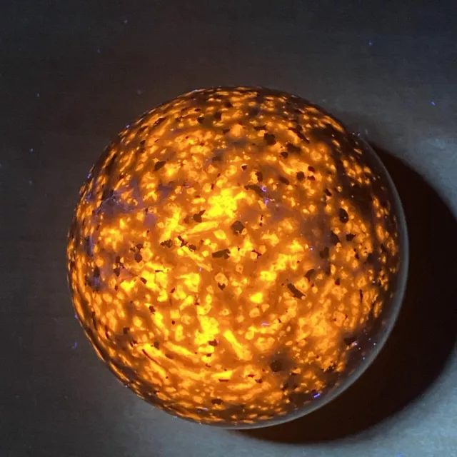 60mm+ wholesale Natural Yooperite Gemstone Sphere Healing Quartz Crystal Ball 1p