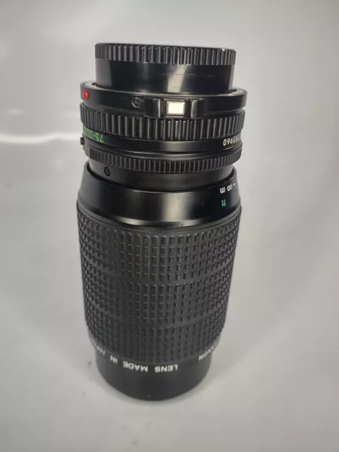 Canon 75-200mm f/4.5 Macro Canon FD-Mount Manual Focus Zoom Lens