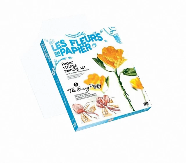 (ELF957003) - *** Josephin - Les Fleurs en Pap ier - Sunny Poppy