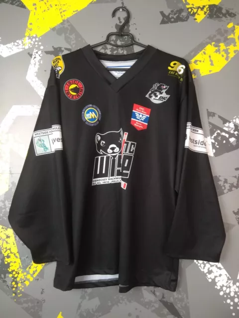SC Bern Thomas Vrabec Jersey Vintage 90s Blacky Ice Hockey Shirt Trikot  Rare XXL