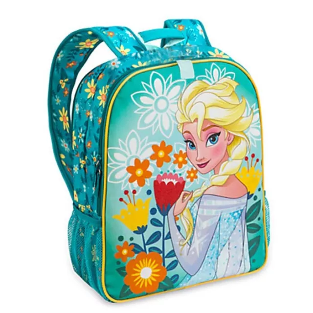 Disney Frozen Kids School Backpack Princess Anna Elsa Bag Reversible Authentic