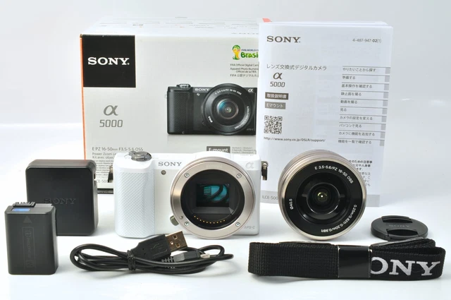 Sony α5000 ホワイト E 16-50mm Amazon.com : Sony Alpha a5000 Mirrorless Digital Camera with