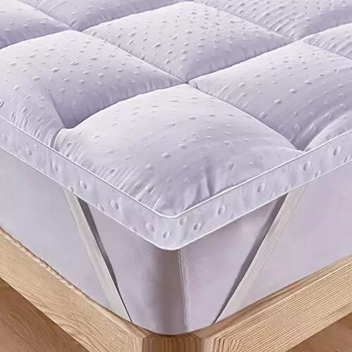 Bedecor Unterbett Matratzen Auflage Soft-Topper, Luxus-3D-Massage Bubbbles Ab...