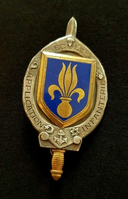 Insigne école D'application De L'infanterie Lsart G2192 - Ancien - Occasion