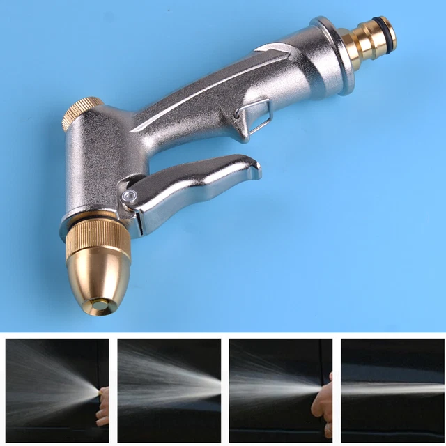 Metall Auto Wasserpistole Spritze Spritzpistole Garten Auto Brause Sprühdüse