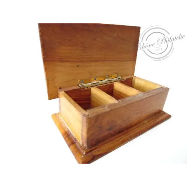 Box to Stamps IN Wooden 92 x 53 x 32mm