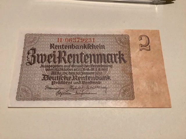 Germany old vintage bank note old money Ref A376