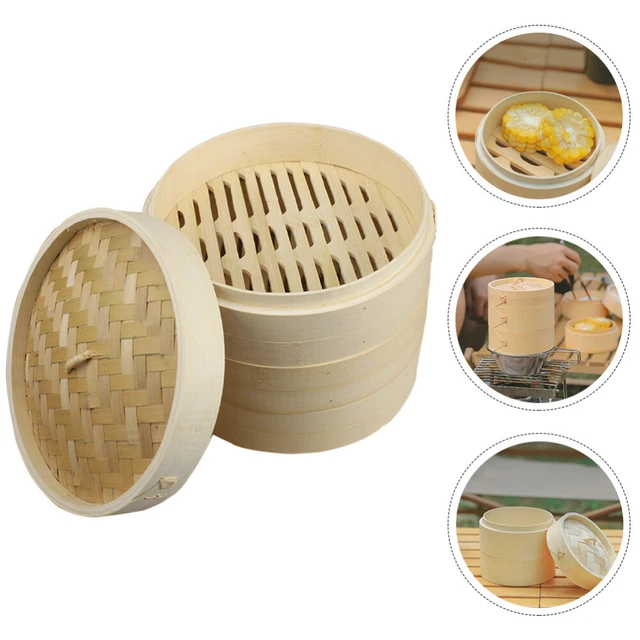 Vegetable Steamer Steamer Drawer Steaming Tray Chinese Steamer Basket Dumpling