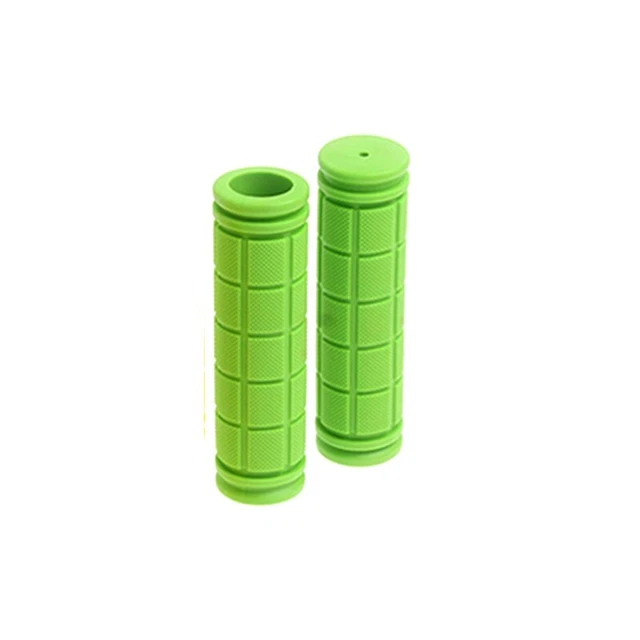 Impugnature Manubrio Bici In Gomma TPR – Set Da 2 Pezzi Di Lunghezze Diverse Per Mountain Bike (Nero)