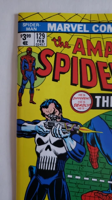 Amazing Spider-Man #129 NM 1st App of The Punisher Marvel Comics Key Facsimile 2