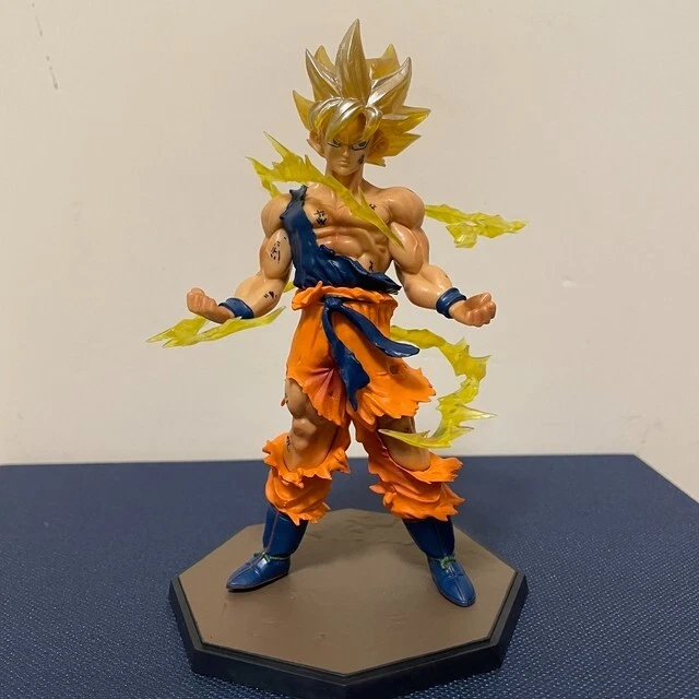 DRAGON BALL Z Son Goku Super Saiyan Anime Action Figure Statue Figurine ...