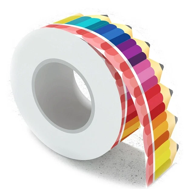 Pegatinas Bulletin Borders, lápices Border Trim, 65,6 pies Back-To-School DeY1O3