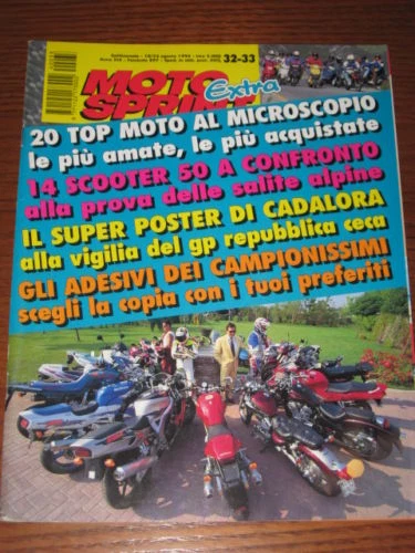 Moto Sprint N°8 - 1994 - Capirossi, Biaggi, Romboni, Cagiva...