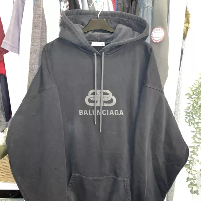 Balenciaga shop sweatshirt silver