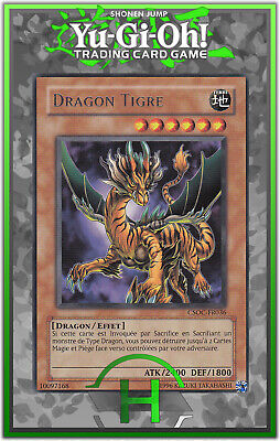 Carte Yu-Gi-Oh CSOC-FR036 JCC Dragon Tigre 
