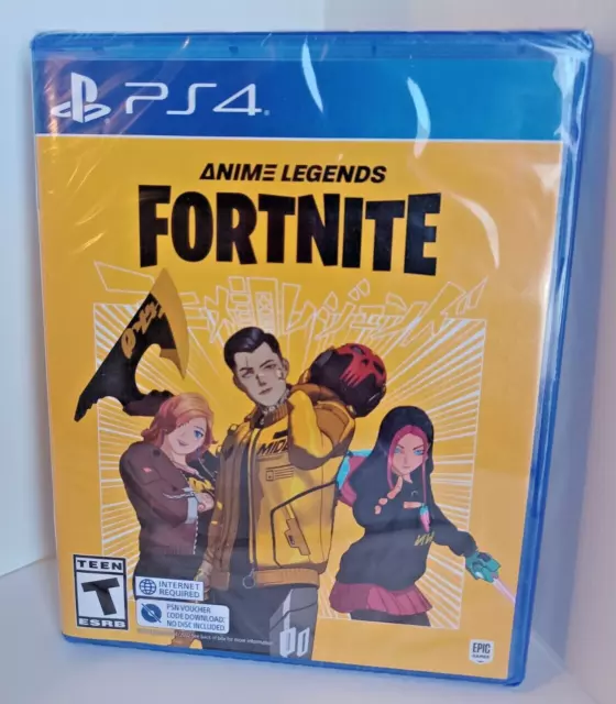  Fortnite - Anime Legends- PlayStation 4 : Video Games