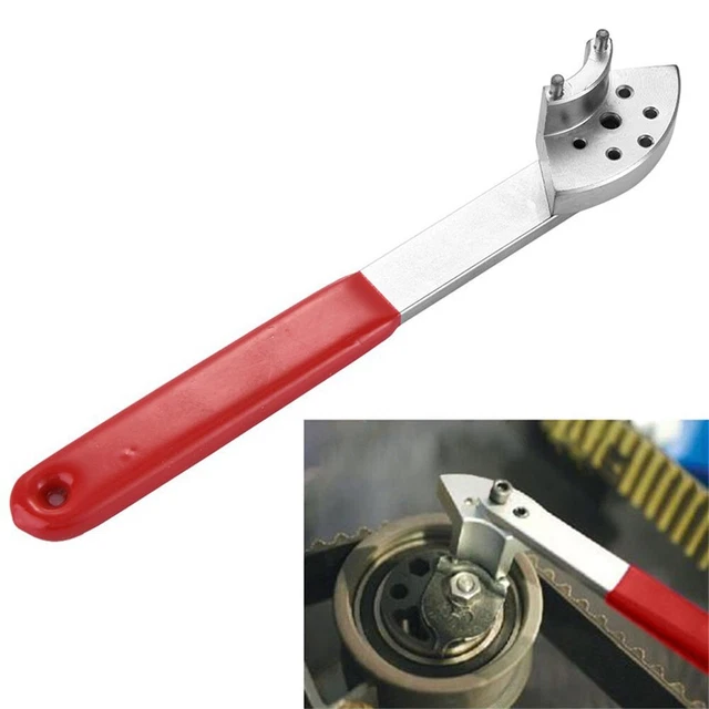Clé De Tension Pour Courroie De Distribution - Poignée Ergonomique Antidérapante En Acier Carbone 20cm - 9