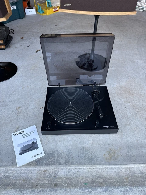 Platine Vinyle Thorens TD280 Avec Bras TP28ES - Pour Pièces / état Visuel Très Moyen