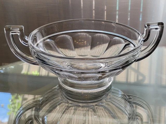 VAL SAINT LAMBERT Belgique Coupe A Fruits Centre De Table NOEMIE art