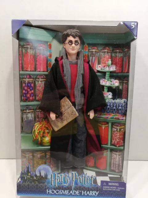 2003 Mattel Harry Potter HOGSMEADE HARRY 11" Doll Action Figure w/ Real Clothing