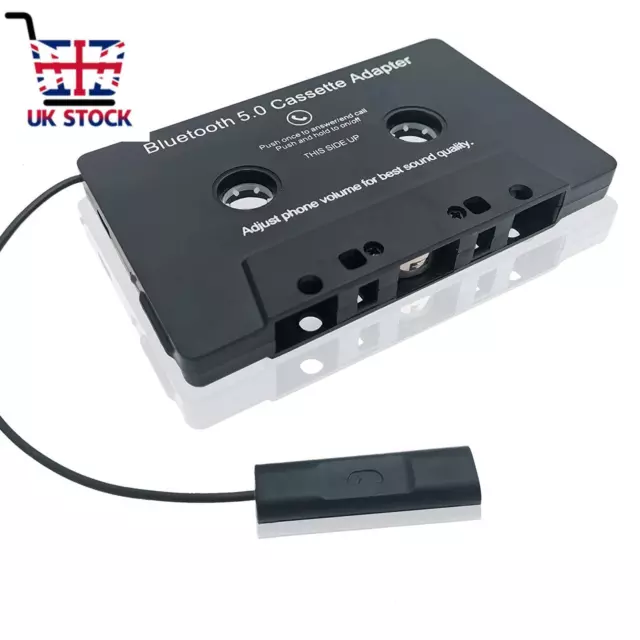 Universal Rechargeable Car Bluetooth Audio MP3 Adapter Cassette Tape Converter