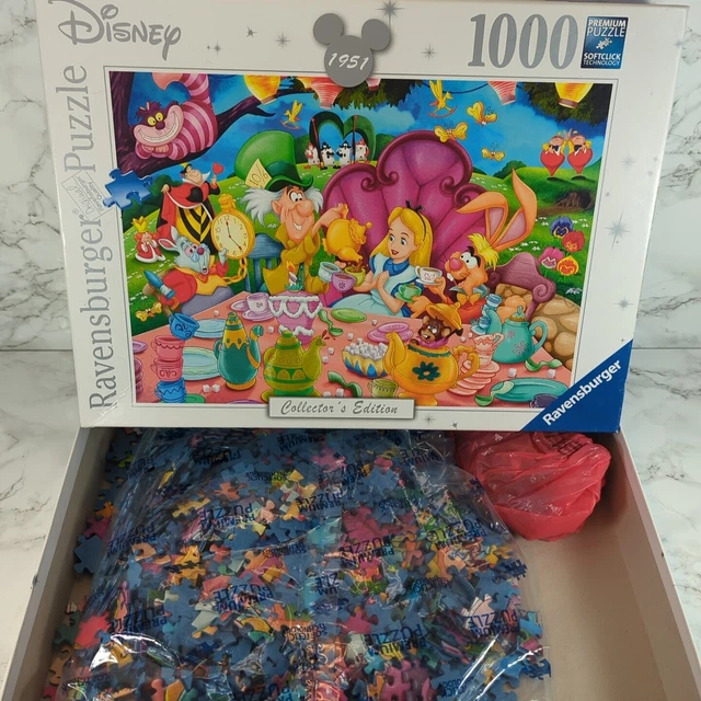 RAVENSBURGER DISNEY ALICE In Wonderland Collectors Edition 1000 Pc