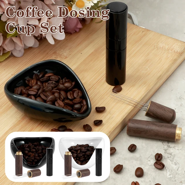 COFFEE BEAN DOSING Cup and 8ml Spray Bottle Set Ceramic Dosing Vessel