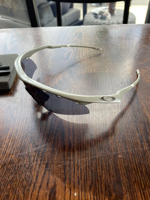 oakley pro m frame matte sand w hybrid s vented blk iridium lenses 3