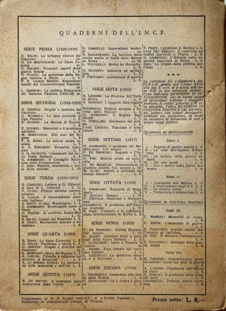 Alberto Luchini Popolarità Dell'affrica In Italia Ist. Naz Cultura Fascista 1942 3