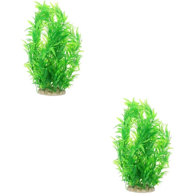 2 pz acquario paesaggio acquario decorazione acquario pianta impianto idrico in plastica