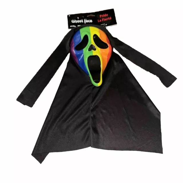 Ghost Face Pride Mask Costume Mask Adult Scream Halloween