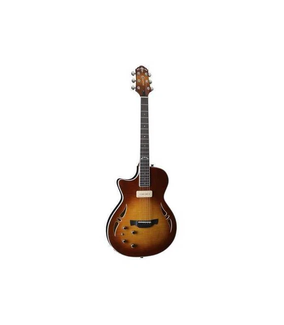 Guitare Folk Electro CRAFTER GAUCHER SAT-TMVS LH VINTAGE SUNBURST + ETUI