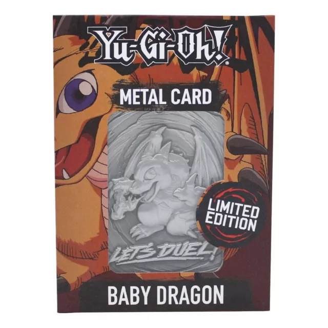 Yu-Gi-Oh! Metal Card Baby Dragon Limited Edition - KON-YG029 - Brand New