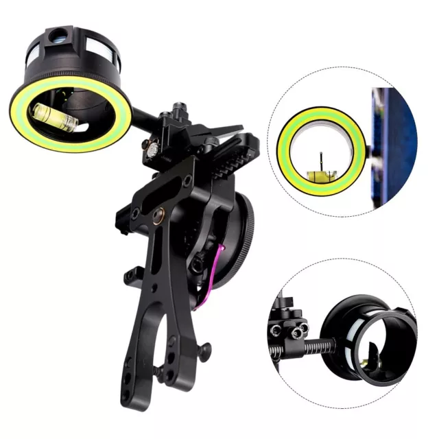 Stable Performance Aluminum Alloy Single Needle Sight with Magnification Lens