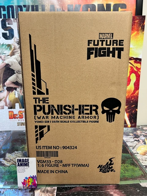 Hot Toys Marvel's The Punisher War Machine Armor 1/6 Scale Figure Frank Castle