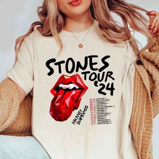 THE ROLLING STONES Hackney Diamonds Tour 2025 TShirt Unisex All Size